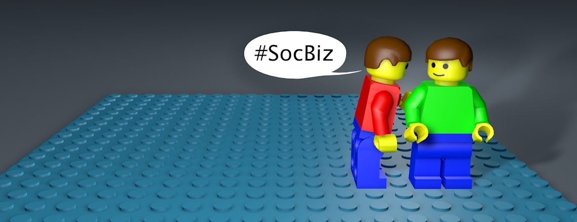 Influencing People Around Us, Spreading #SocBiz